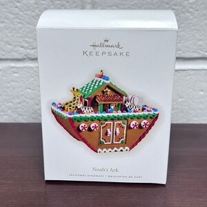 Gingerbread Noah's Ark 2009 Hallmark Keepsake Christmas Tree Ornament